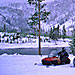 Yellowstone Adventures - Park or Forest sled tours - Enjoy Ski-Doo® sleds certified for Yellowstone use, or power sleds for nearby forest and backcountry trails & bowls. Great rates on complete lodging/rental packages too.