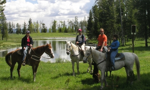 West Yellowstone MT Horseback Riding