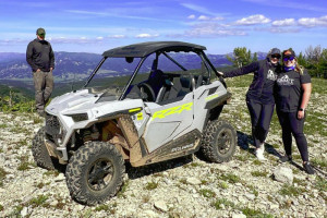 Self-Guided Polaris UTV ride near West Yellowstone