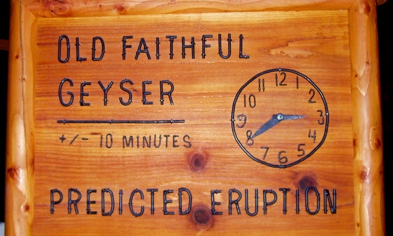 Old Faithful Geyser Yellowstone