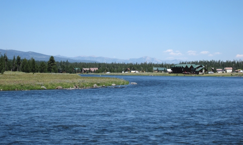 Looking North along Henrys Fork