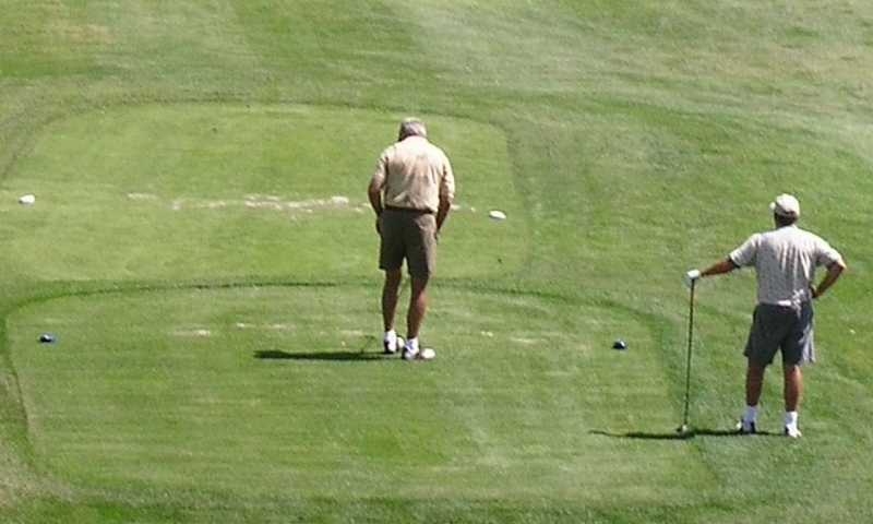 Golf Golfing Cottonwood Golf Course Bozeman Montana